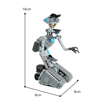 Bricklink Fikirleri 1986 Film Şort Devre Johnnys 5 Askeri Teknik Robot Yaratıcı Uzman Seti Yapı Taşları Çocuk Oyuncakları Hediye