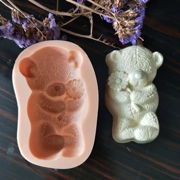 Buket Ayçiçeği Oyuncak silikon kalıp 1 ADET Kek Dekorasyon Aracı Çikolata Şurubu Kalıp Çikolata Sabun Kalıp