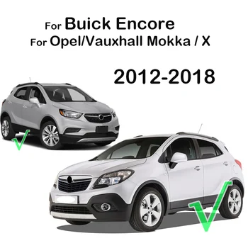 Buıck Encore Opel Mokka X için 2012 2013 - 2016 2017 2018 Krom Direksiyon Anahtarı Düğmesi Paneli Kapak Trim Çerçeve Araba Styling