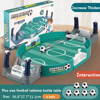 Büyük Boy Masa Futbolu Oyun Tahtası Maç Oyuncaklar Çocuklar İçin Masaüstü Ebeveyn-çocuk İnteraktif Entelektüel Rekabetçi Futbol Oyunları