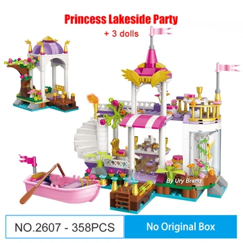 Büyük Gümrükleme Satış Arkadaşlar Serisi Atlıkarınca Ev Kale Arabası Tatil Rakamlar Setleri oyuncak inşaat blokları Kızlar için DIY Hediyeler