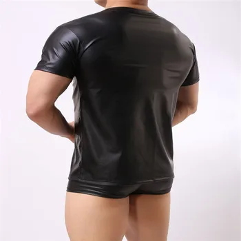 C1106-2020Summer yeni erkek T-shirt düz renk ince trend rahat kısa kollu moda