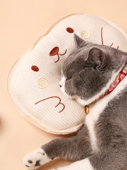 C&C yastık uyku Kediler köpek kedi Ürün Kedi yastık için Oyuncak lokma dayanıklı kedi yastık sevimli Kitty pet yatak Pet yastık Küçük