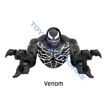 Carnage Anti Venom Çığlık Cletus Kasady Eddie Brock Modeli Yapı Taşları MOC Tuğla Seti Hediyeler Oyuncaklar Çocuklar İçin