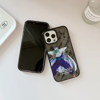 Casetify Moda Karikatür Siyah Ejderha Topları İPhone 14 13 12 11 Pro Max XR H MAX 8 X 7 SE 2020 Arka Kapak için Telefonu Durumlarda Gokus