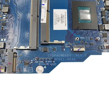 DA0PAEMB6D0 HP için anakart 14-FQ 14S-FQ TPN-Q242 Laptop Anakart M09668-601 M03773-601 ile R3-3250 R5-3450 CPU DDR4 Test