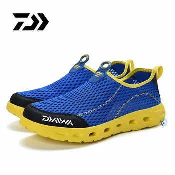 DAİWA Balıkçılık Ayakkabı erkek Açık Spor Nefes Ayakkabı Plaj kaymaz yürüyüş ayakkabıları 39-48 Balıkçılık yürüyüş botları spor ayakkabı