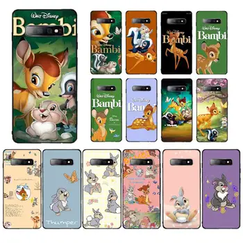 Disney Bambi Tampon Telefon kılıfı için Samsung S10 21 20 9 8 artı lite S20 UlTRA 7 kenar