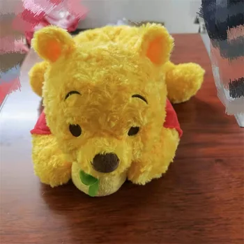 Disney Karikatür Winnie The Pooh peluş oyuncaklar Bebek Sevimli Doku Kutusu Winnie Pooh Peluş Bebek Doku saklama kutusu Araba Dekorasyon Hediyeler
