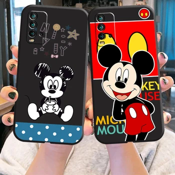 Disney Mickey Minnie telefon kılıfı Xiaomi Redmi İçin Not 10 Pro MAX 10T 10S 5G 10 Silikon Kapak Darbeye Dayanıklı Yumuşak Carcasa Orijinal