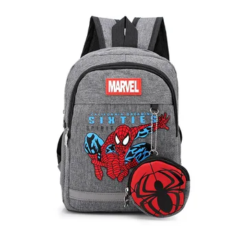 Disney Yeni çocuk schoolbag anaokulu erkek bebek karikatür örümcek adam kırmızı 95 araba küçük sınıf orta okul sırt çantası