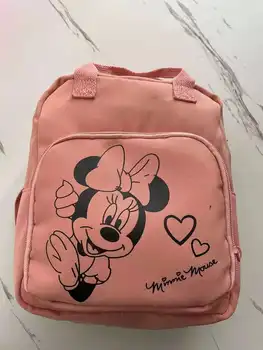 Disney Çocuk Çantası Mickey Mouse çocuk Sırt Çantası Sonbahar Mickey Minnie Mouse Desen Sırt Çantası Çocuklar için Hediyeler