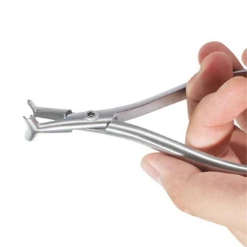 Diş Bükme Pense Ortodontik Pense Enstrüman Kemer Tel Distal Uç Geri Viraj Forseps Paslanmaz Çelik Diş Hekimi Aracı