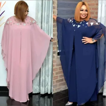 Eid Mubarak Dubai Abaya Başörtüsü Müslüman Elbise Hindistan Avrupa Amerikan İslam Giyim Afrika Elbiseler Kadınlar İçin Vestidos Ve Çizgili