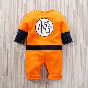 Erkek bebek Giysileri Yenidoğan Anime Romper Çocuklar Kabarık Cosplay Kostüm Çocuk Karikatür Tek Parça Tulum Yürümeye Başlayan Bebek Giyim