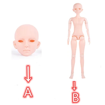 Erkek BJD Bebek 60cm Uygulama Makyaj Bebek Kafası veya Tüm Bebek DIY Bebek Erkek Arkadaşı Bebek Çocuk Bebek Kız Oyuncak Hediye