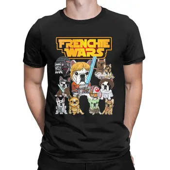 Erkek tişört Fransız Savaşları Star Wars Vintage %100 % Pamuk Tees Kısa Kollu Disney T Shirt Crewneck Giyim Yeni Varış