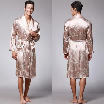 Erkekler Bornoz Setleri bornoz Erkekler Elbiseler Erkekler için Ev Bornoz Erkekler için Yaz Elbise Lüks Erkek Giyim Pamuk Bornoz Erkek Kimono