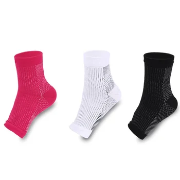 Erkekler Kadınlar spor çorapları Ayak Melek Anti Yorgunluk Açık Sıkıştırma Nefes Alabilen Ayak Kol Desteği Çorap Rahatlatmak Şişme Çorap