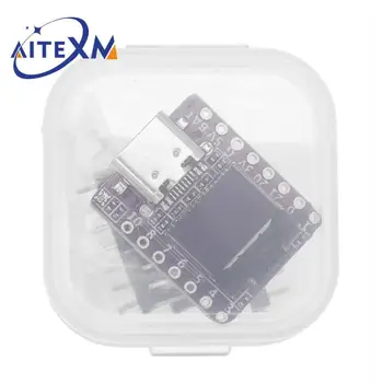 ESP32 C3 / RP2040 Ahududu Pi Pıco Geliştirme kurulu ile 0.42 inç LCD rısc-v WiFi Bluetooth Arduino için microprython