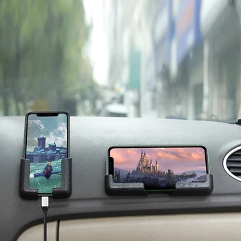 Evrensel Araç Cep Telefonu Tutucu Macun Tipi Akıllı Telefon GPS Desteği iPhone 13 12 11 X Samsung XiaoMi HuaWei Ayarlanabilir Standı