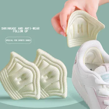 EW Sneakers Topuk Çıkartmalar Anti-Aşınma Ayakkabı Anti-Sonbahar Topuk Küçülen Boyutu Kesilebilir Kalınlaşmış Ayarlanabilir Tabanlık Ayaklar İçin