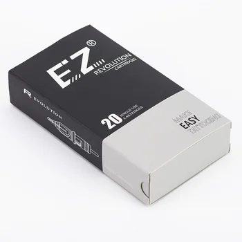 EZ Devrimi Dövme İğneler Kartuş Yuvarlak Astar # 14 0.40 mm Süper Sıkı X konik 7.0 mm Sistemi makinesi ve sapları 20 adet / kutu