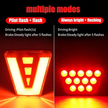 F1 Stil Led fren lambaları Pilot İşık Arka Kuyruk İşık Ters Uyarı Emniyet Lambası Sis Lambası Araba SUV İçin JDM BBA Motosiklet 12V