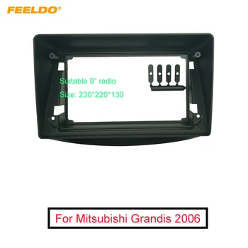 FEELDO Araba Ses Radyo 2DİN Fasya Çerçeve Adaptörü Mitsubishi Grandis 2006 İçin 9 