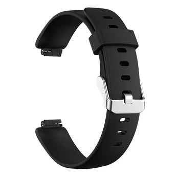 Fitbit ınspire 2 Band için Silikon Watchband Kayışı Metal Toka Bilezik Spor Bileklik Fitbit Inspire 2 Aksesuarları