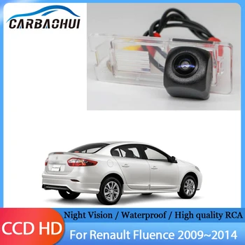 Full HD Su Geçirmez 1280P Balıkgözü Lens Araba Ters Yedekleme Arka Görüş Kamerası Renault Fluence İçin 2009 2010 2011 2012 2013