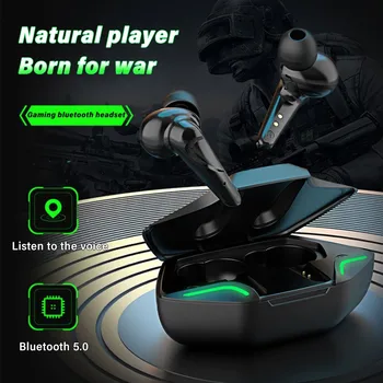 G11 TWS Bluetooth Kulaklık kablosuz kulaklıklar Ps4 Kulaklık Oyun Düşük Gecikme Hifi Stereo Kulaklık işitme cihazları Mic İle Handfree