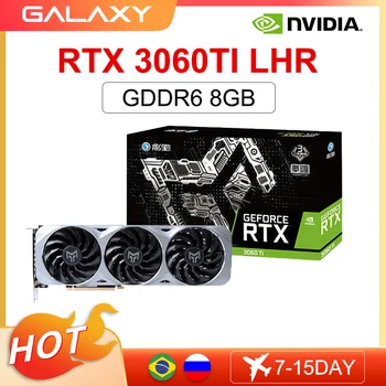 GALAXY Yeni Grafik Kartı RTX 3060 RTX 3060 TI LHR GDDR6 12G 12GB NVIDIA 256bit 8NM OYUN Ekran Kartı placa de grafik kartı GPU