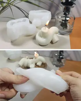 Geometrik Düğüm Halat Topu Silikon Mumlar sabun kalıbı Silikon Kalıp DIY Şakayık El Yapımı Sabun Modeli Alçı Kalıp 1 Adet