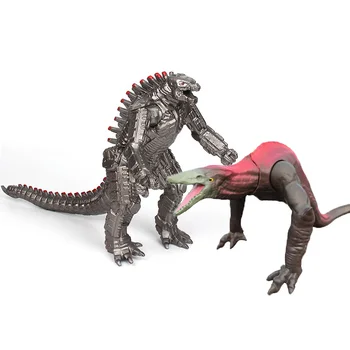 Godzilla VS King Kong Mechagodzilla Skullcrawler Canavarlar Dinozor Aksiyon şekilli kalıp Oyuncaklar Ortak Hareketli doğum günü hediyesi Çocuklar İçin