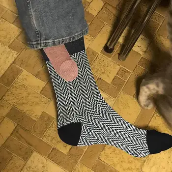 Gösteriş Komik Penis Çorap Erkekler İçin Yeni Penis Baskı Gösteriş Erkek Çorap Yenilik noel hediyesi Çorap Komik Penis Çorap