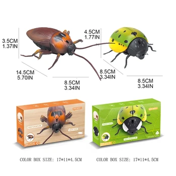 Güzel Pil Powered Gerçekçi Hamamböceği Trick Malzemeleri Çocuklar Favori Parti Favor