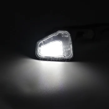 Hata Ücretsiz Beyaz Led Yan Ayna Altında su birikintisi ışığı Karşılama ışığı VW Passat B7 CC Scirocco Jetta MK6 EOS Santana 2011-2019