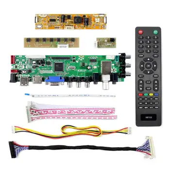 HD MI VGA AV USB ATV DTV LCD Denetleyici Kurulu T. M3663. 81 çalışma için 23 inç 1920x1080 LCD M230WF5-TLA1 LM230WF5-TLB1 LM230WF5-TLC1