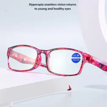 Hd Moda Anti-mavi okuma gözlüğü Erkekler Ve Kadınlar İçin Şeffaf Gözlük Yaşlılar İçin Rahat Gözlük Çantası