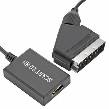HDMI Adaptörüne SCART HDMI Dönüştürücü Video Adaptörüne SCART A4GS