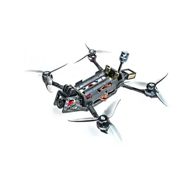 HGLRC Rekon35 Zeus10 AIO Zeus nano VTX 350 mw Caddx Ratel 2 M80 GPS 1303.5 KV5500 2 S 3.5 inç Nano Uzun Menzilli FPV Drone RC Modeli