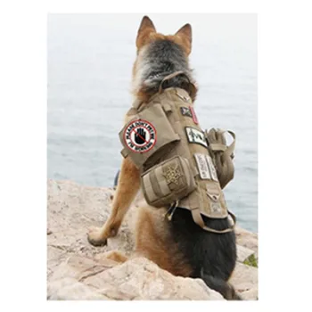 Hizmet Köpek Rozetleri Yamalar PVC Kauçuk Ordu Askeri Taktik Giysi Aksesuarları Yama Köpek Evcil Yelek