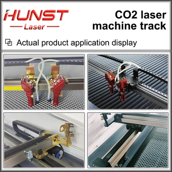 Hunst CO2 Lazer kesme makinesi İç Kılavuz Rayı Lazer Oyma Makinesi Dışarı Slayt Ray Lazer makine yedek parçaları