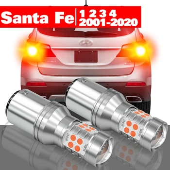 Hyundai Santa Fe için 1 2 3 4 2001-2020 Aksesuarları 2 adet LED fren işığı 2009 2010 2011 2012 2013 2016 2017 2018 2019