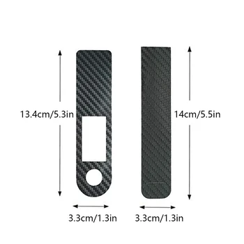 Hızlandırıcı Ekran Koruyucu Kılıf Karbon Fiber Su Geçirmez Xiaomi M365 Pro Elektrikli Scooter Sticker Aksesuarları
