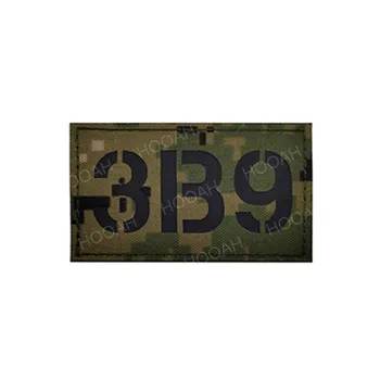 IR Yansıtıcı Kızılötesi Çağrı İşareti Yama 1B9 / 2B9 / 3B9 / 6B9 / A4-1-2-3-4 Ordu rozetleri taktik askeri aplike giyim sırt çantası için