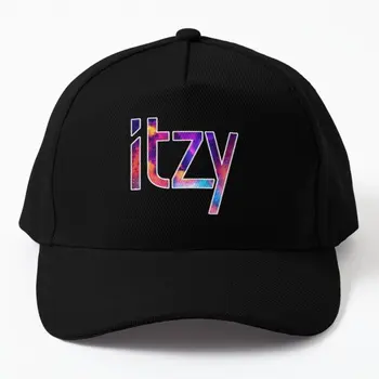 Itzy Logo Soyut Klasik T Shirt beyzbol şapkası Şapka Czapka Snapback Kaput Yaz Baskılı Siyah Hip Hop Erkek Rahat Casquette
