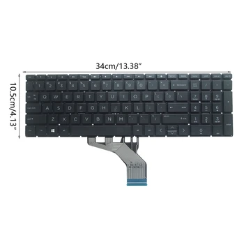 Iyi Test Edilmiş Laptop Klavye HP 15-DA 15-DB 15-DX 15-DR 250 G7 255 G7 15-CX 0020C TPN-C135 ABD Klavye Arkadan Aydınlatmalı