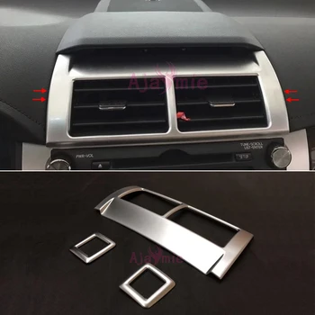 İç Dashboard Klima AC Havalandırma Çıkışı Kapak Kiti Trim 2016 2017 Krom Araba Styling Toyota Camry Aksesuarları
